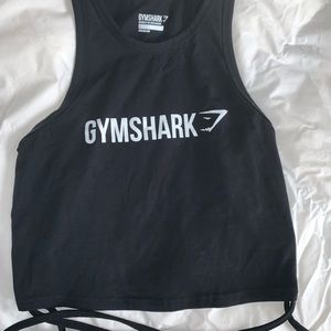 Gymshark ribbon crop top